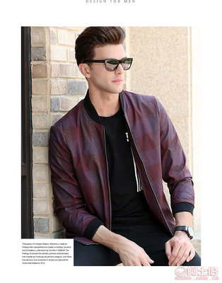 2017新款男士休閑夾克 格子棒球領(lǐng)外套的潮流解讀與選購指南