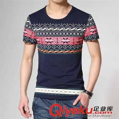 2015夏裝韓版潮流男士短袖T恤 廠家直銷(xiāo)，定義夏季新風(fēng)尚
